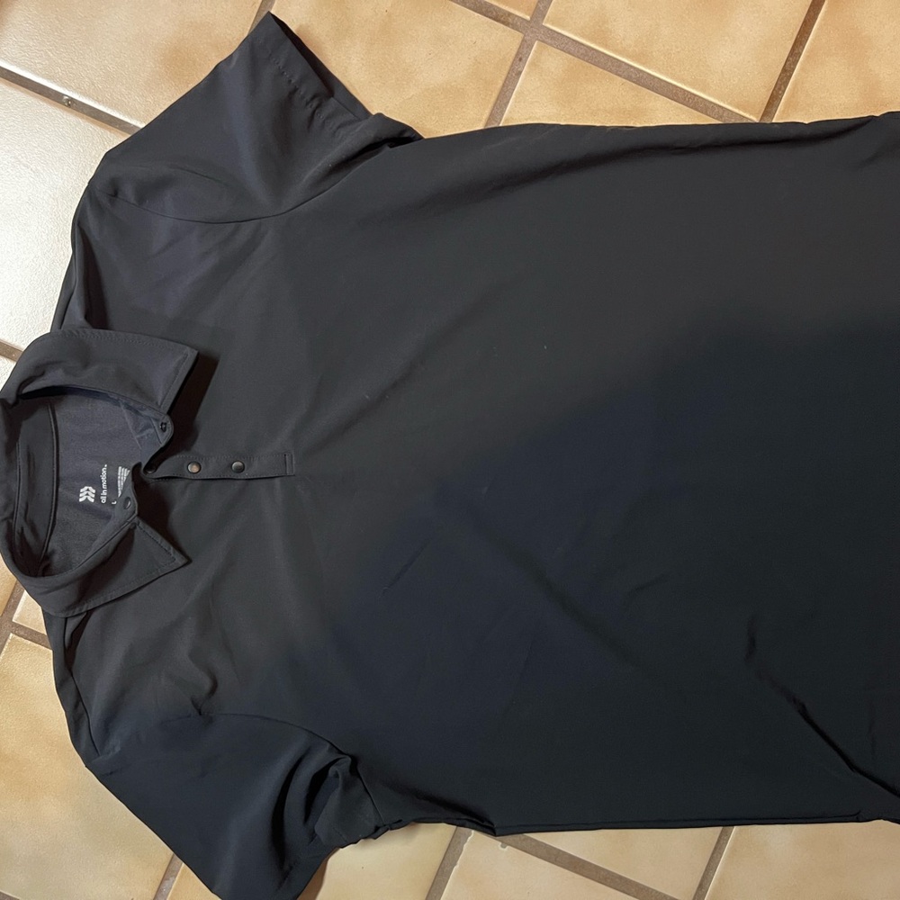 All in Motion Black Polo Shirt